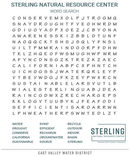 SNRC Word Search